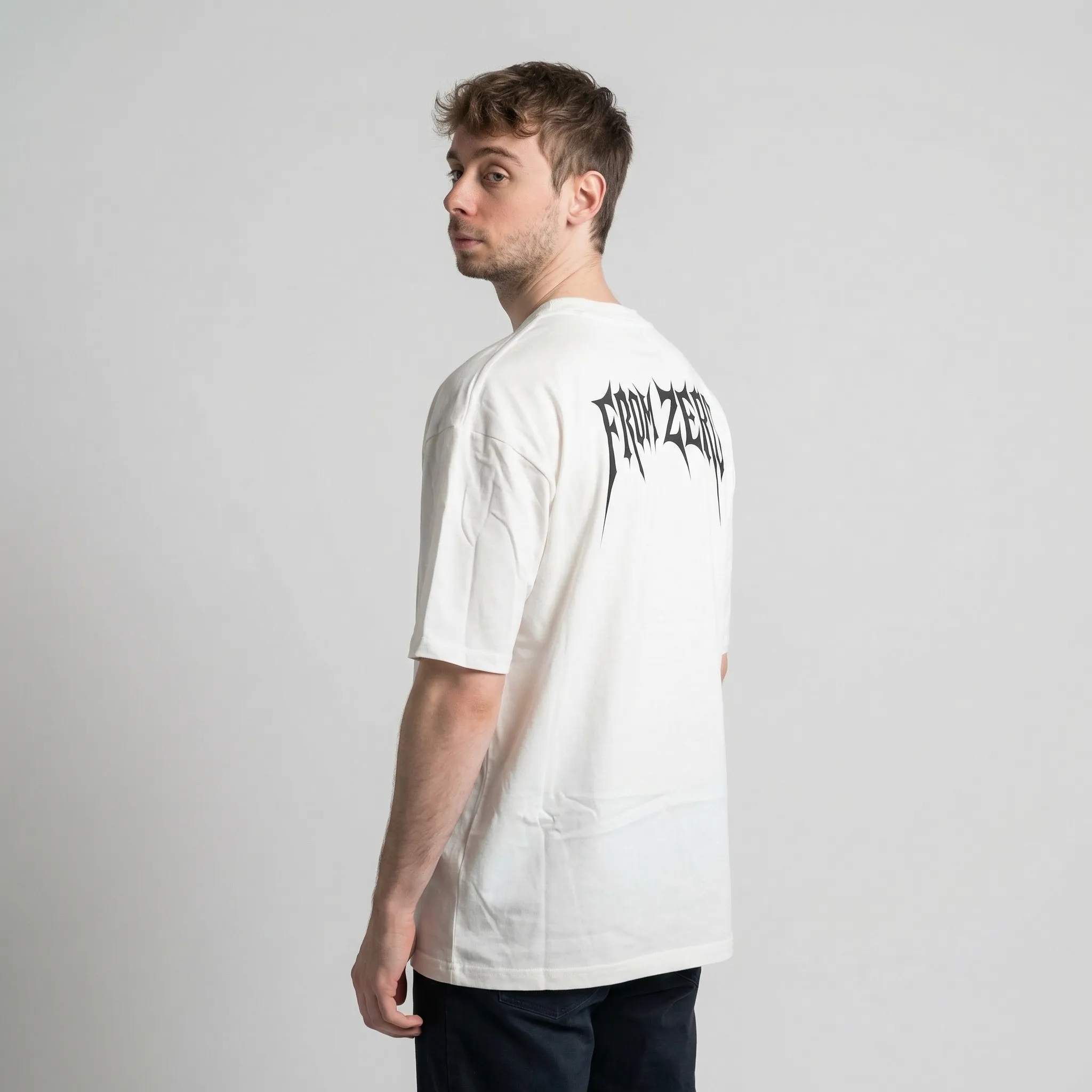T-shirt Oversize "From Zero", vu de dos